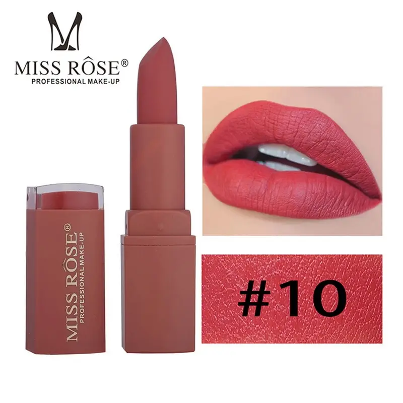 Miss Rose увлажнитель длительного действия матовая губная помада сексуальная макияж