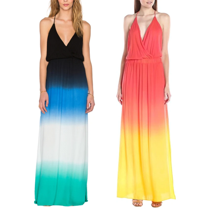 Уникальный фирменный дизайн длинное градиентное вечернее платье для беременных