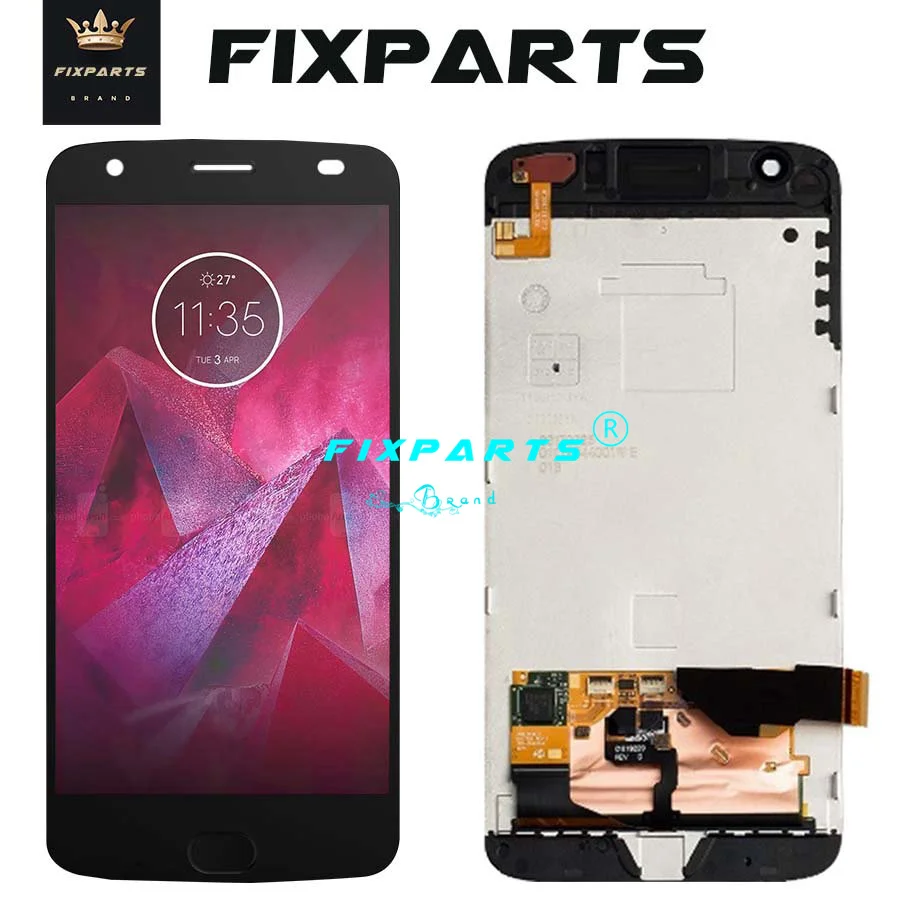 5," Z2 силы ЖК-дисплей для Motorola MOTO Z2 силы XT1789 ЖК-дисплей Дисплей Сенсорный экран планшета Ассамблеи XT1789-05 Z2 силы ЖК-дисплей