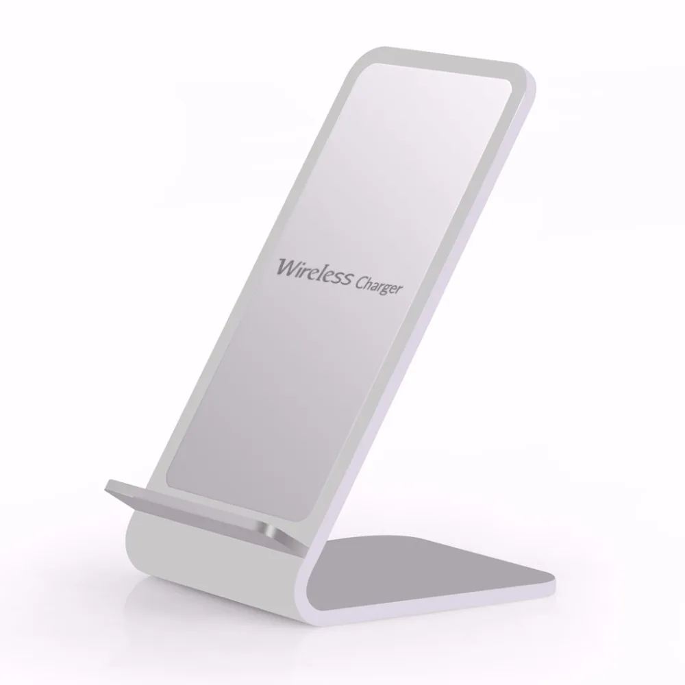 Беспроводное зарядное устройство Qi для iPhone X 8 ROCK док-станция быстрой зарядки Samsung
