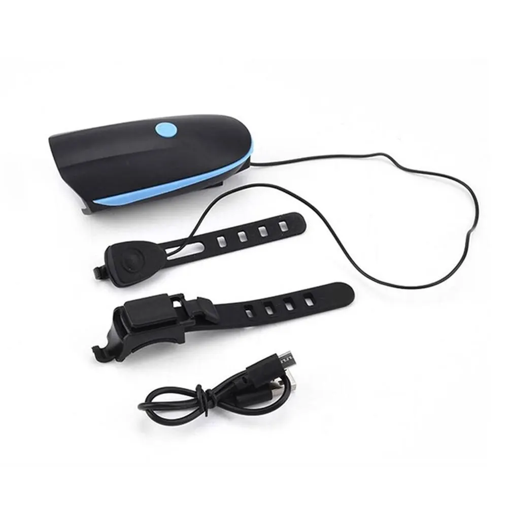 Водонепроницаемые лампы фара для велосипеда 250 лм USB перезаряжаемая велосипедная