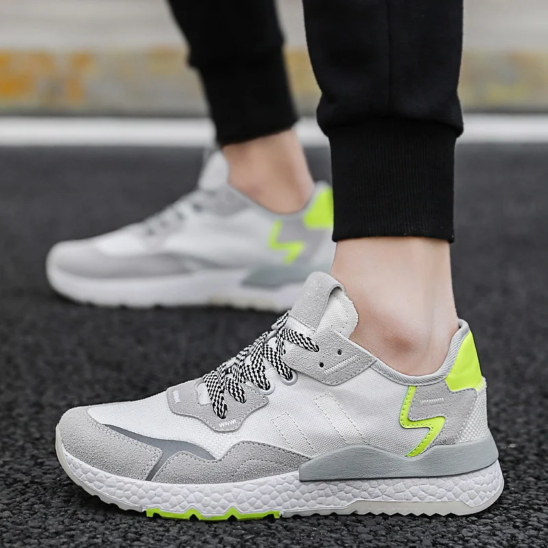 2019 Men Shoes Summer Sneakers Breathable Couple Lover Fashion Lace Up Mens Mesh Flats Shoe Big Plus Size Casual | Обувь