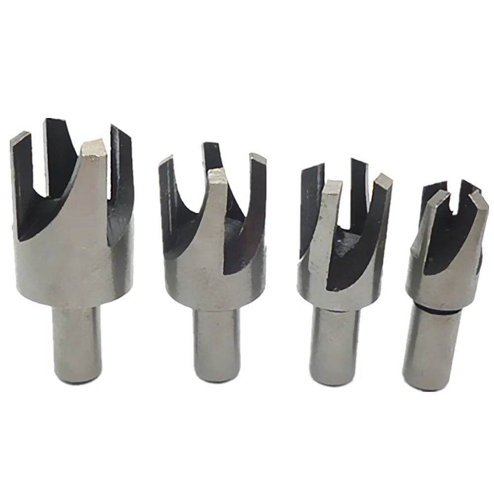 Коронка по дереву с отверстиями для раковины 5/8 дюйма 1/2 3/8 1/4 6 мм 16 шт.|plug cutter|wood plug