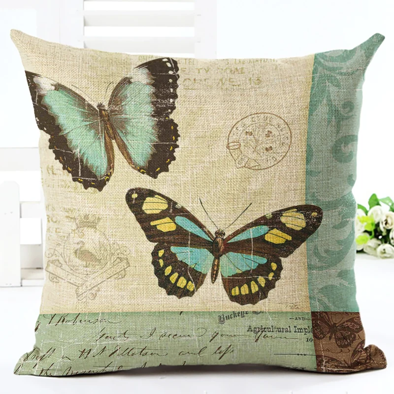 Лидер продаж высокое качество домашний декор наволочка декоративные птицы с