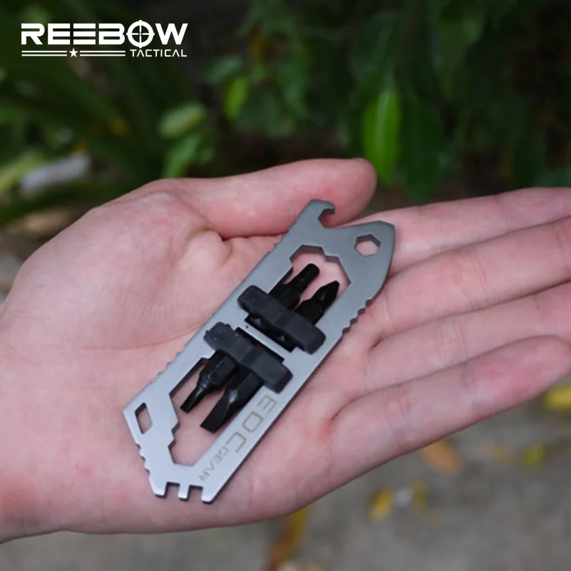 REEBOW Тактический Открытый ключ выживания многоцелевой спасательный EDC набор