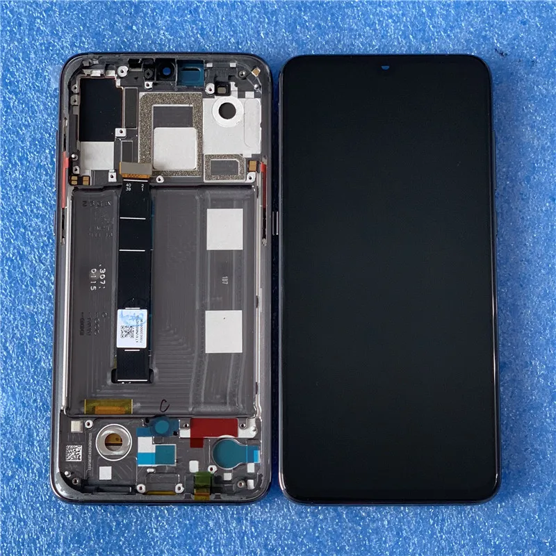 Axisinternational AMOLED ЖК-рамка для 6,3" Xiao mi 9 mi 9 mi 9 ЖК-дисплей с рамкой+ сенсорная панель дигитайзер