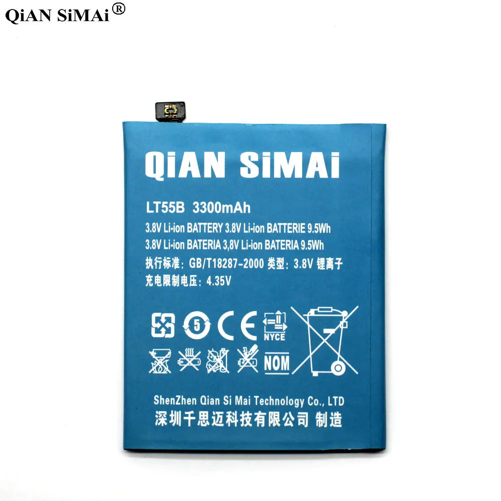 QiAN SiMAi высокое качество LT55B 3300mAh батарея для Letv Le1 Le 1 X600 one X660 телефон Бесплатная