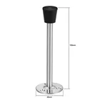 Uxcell длинный 250 мм 300 мм 155 мм 196 мм дверной ограничитель бампер, протектор стену звукоувлажняющий настенный резиновый наконечник