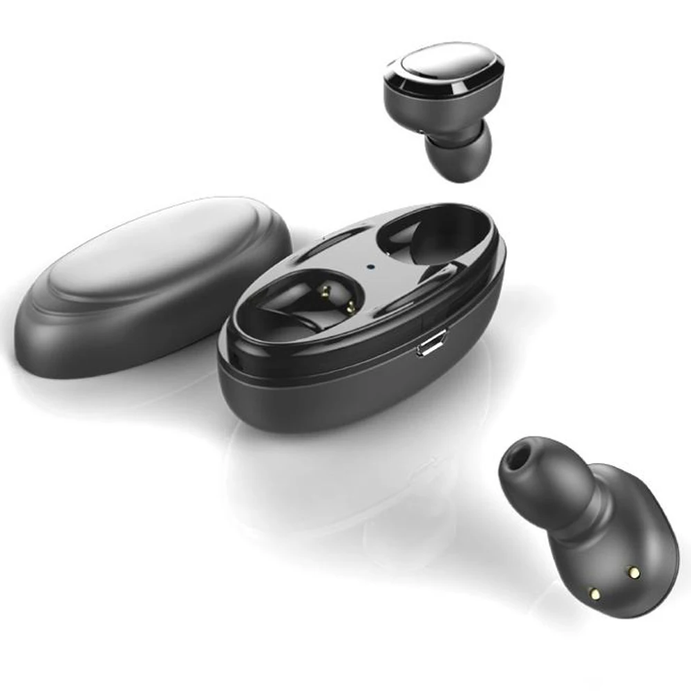 Наушники-вкладыши TWS True Беспроводной гарнитуры стерео Bluetooth наушники спортивные