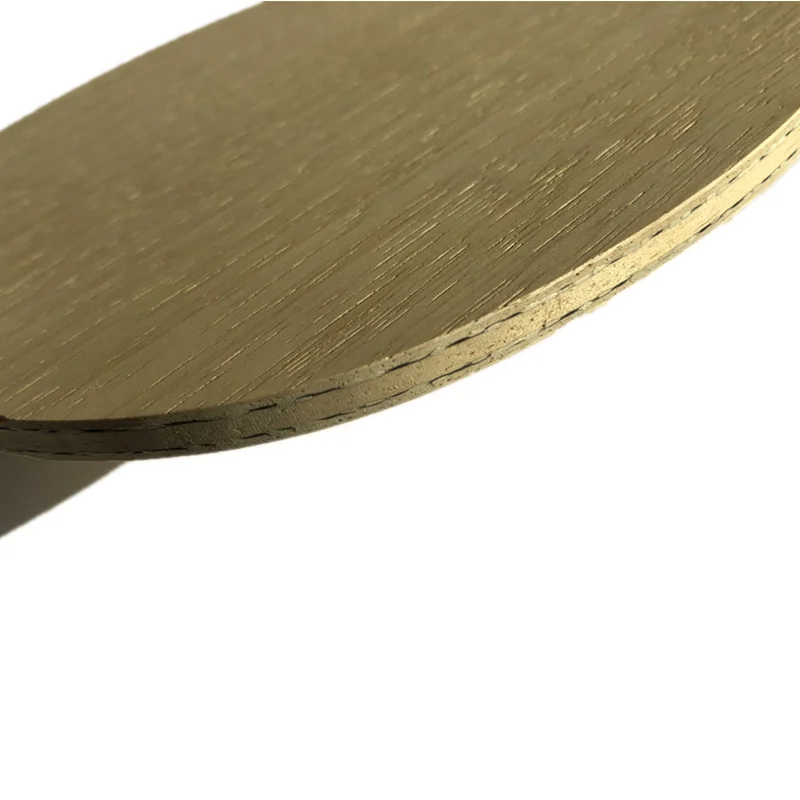 

5 layers pure wood with 2 layers arylate carbon fiber long handle shake hold table tennis blade horizontal grip FL ping pong