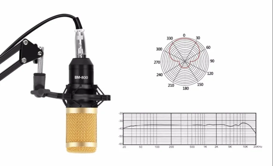 Профессиональные аксессуары для телефона компьютера микрофон записи голоса в