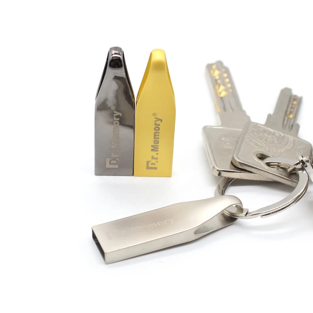 Модные мини USB флэш-накопители 8 Гб металлические флэшки 32 ГБ индивидуальный