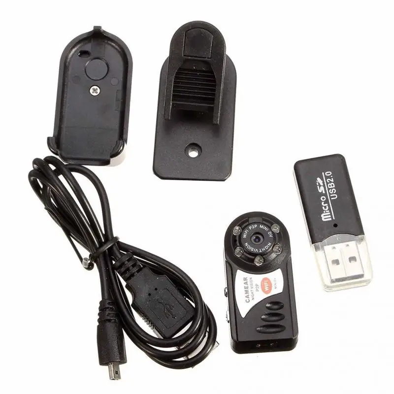Новая мини камера Q7 480P Wifi DV DVR Беспроводная ip-камера новая видеокамера рекордер