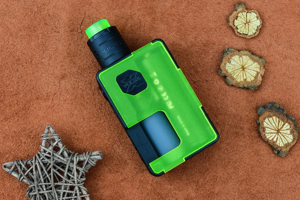 Оригинальный ВАНДИ Vape Pulse X BF комплект импульса Squonk поле Mod с бутылка 8 мл RDA танк