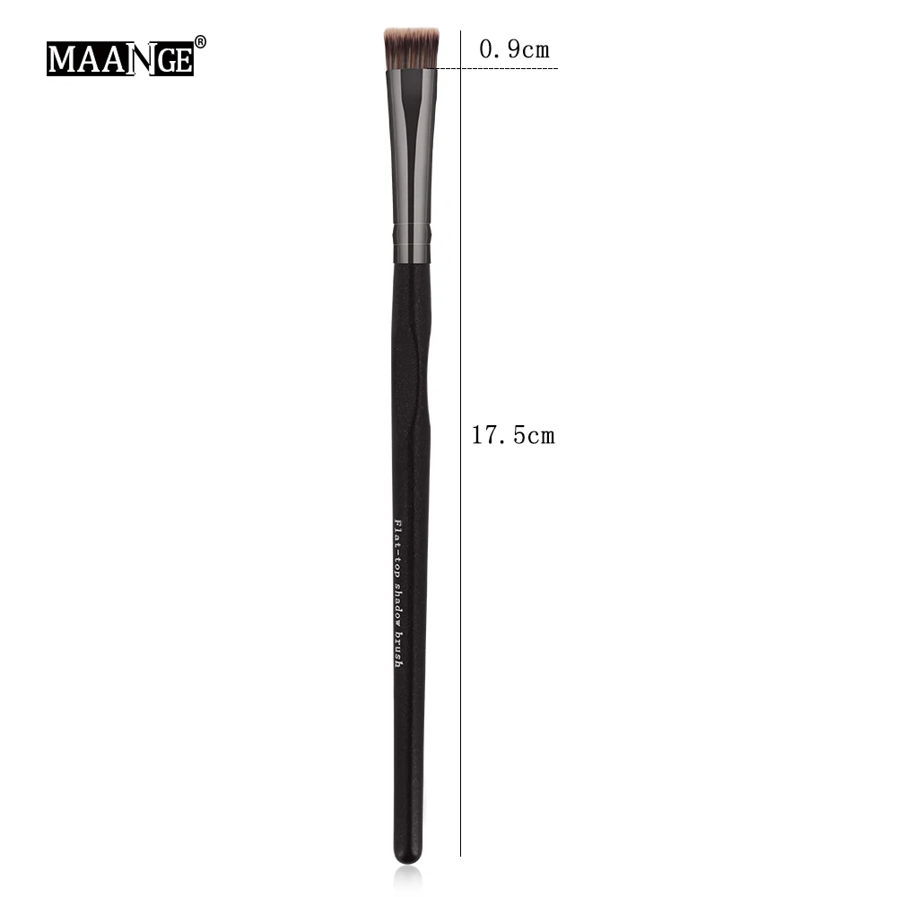 MAANGE Wooden Handle Synthetic Fiber Eyeshadow Brush High Light Foundation Makeup Eye Shadow Maquillage Make Up Tool | Красота и