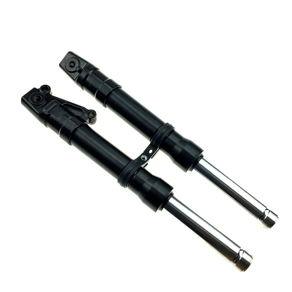 Для мотоцикла HONDA скутер DIOAF18 AF28 AF34 AF35 AF36 AF56 Z4 дисковые тормоза Модифицированная передняя подвеска передний амортизатор - Цвет: 370mm-black