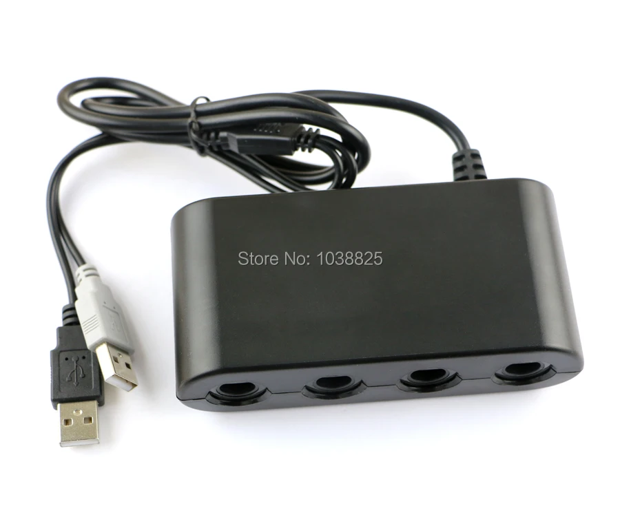Новый адаптер конвертер с 4 портами для контроллера GameCube Wii U|adapter mp4|adapter satacontroller case