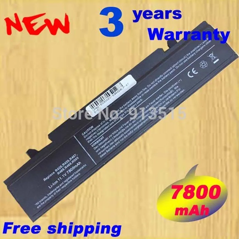 Сменный аккумулятор для ноутбука Samsung 9 ячеек AA PB9NC6B R428 R580 R730 R780 RV511 RV520|battery for samsung