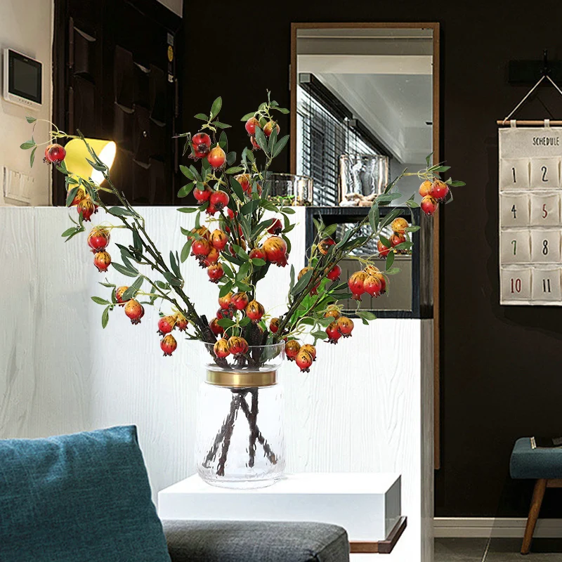 Американский сад декоративный гранат моделирование цветок творческий дом