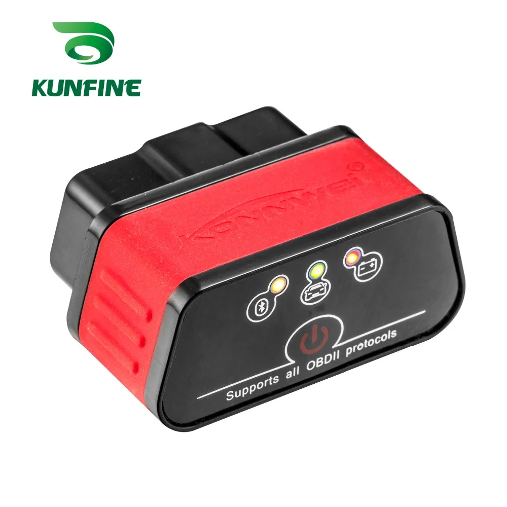 Сканер кодов KW903 Bluetooth 3 0 OBD2 считыватель ошибок при потере OBD 2 ELM 327 ELM327 для