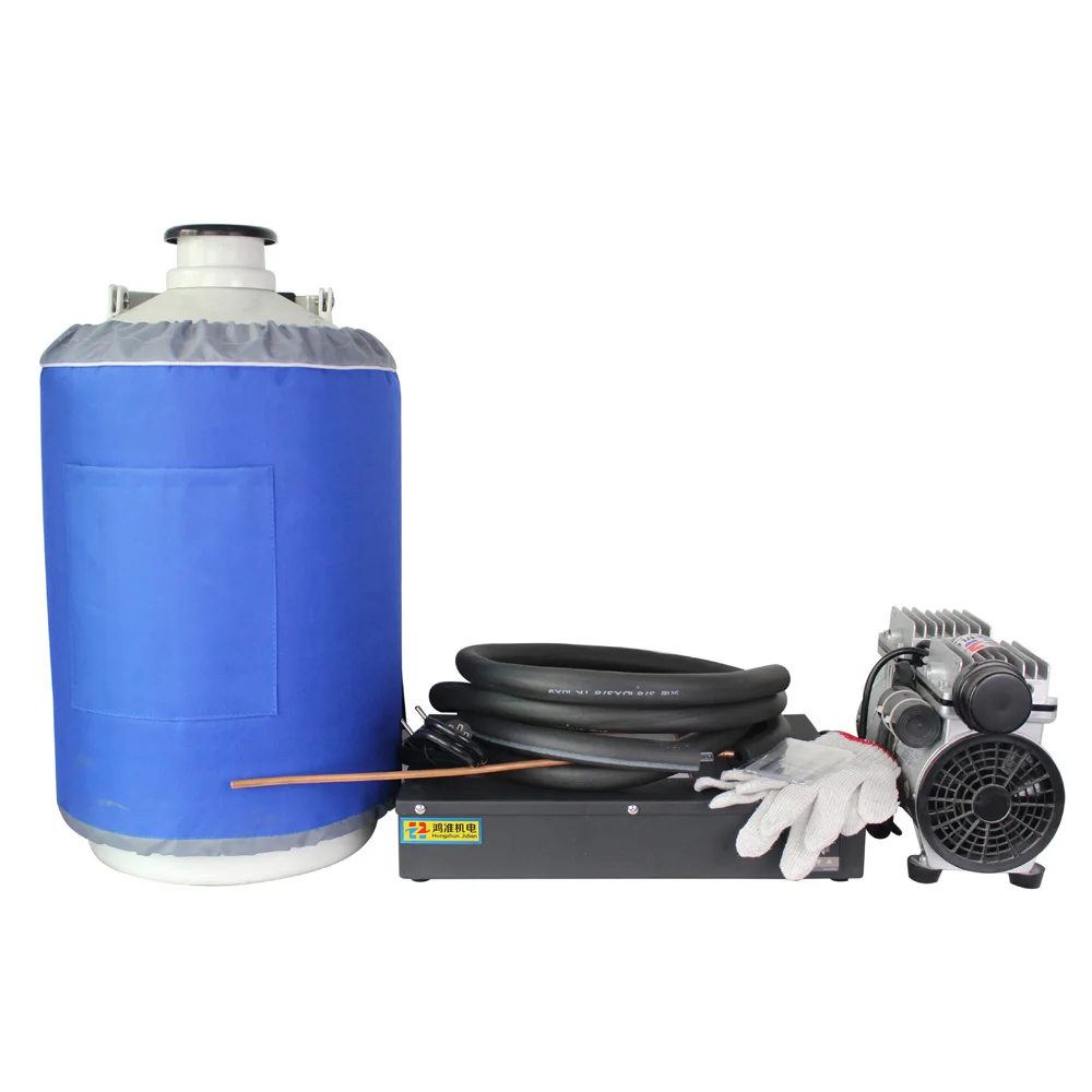 2 в 1 сепаратор жидкого азота с вакуумным насосом и азотным резервуаром|Наборы