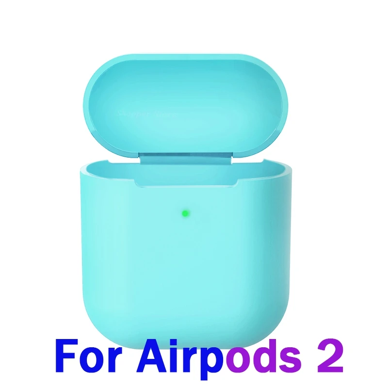 03 Мягкие силиконовые чехлы для наушников для Airpods 2, защитный чехол для наушников, защитный чехол для Airpods 1 2nd - Цвет: 03