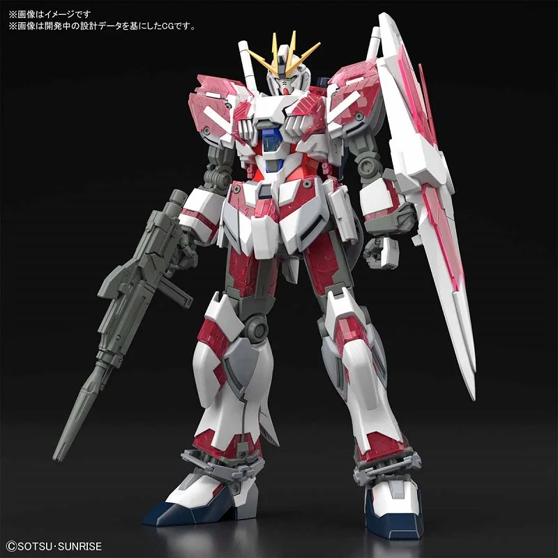 Оригинальная модель HG 1/144 Единорог воина гундама RX 9/C рассказ C PACKS детские