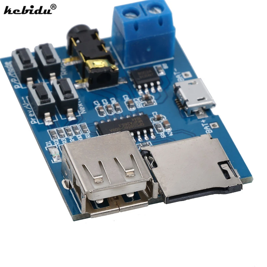 Kebidu горячая Распродажа TF карта U disk MP3 Плата декодера с форматом module Расшифровка