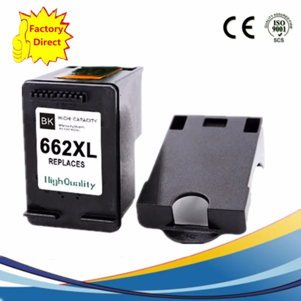 Чернильные картриджи восстановленные для HP662 XL HP662 HP662XL Deskjet Ink Advantage 1015 1515 2515 2545 2645 3515 3545 4515 4645