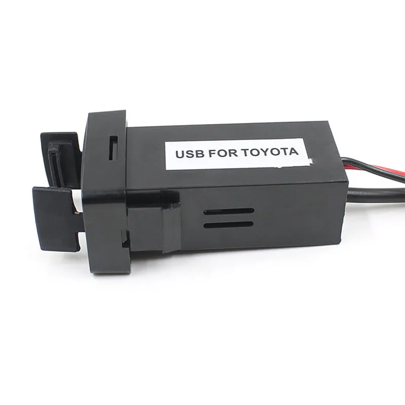 Dual USB аудио Порты и разъёмы Интерфейс автомобиля Зарядное устройство