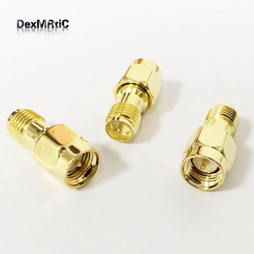 1 шт. Женский переходник SMA типа папа|jack plug switch|goldplatedsm |
