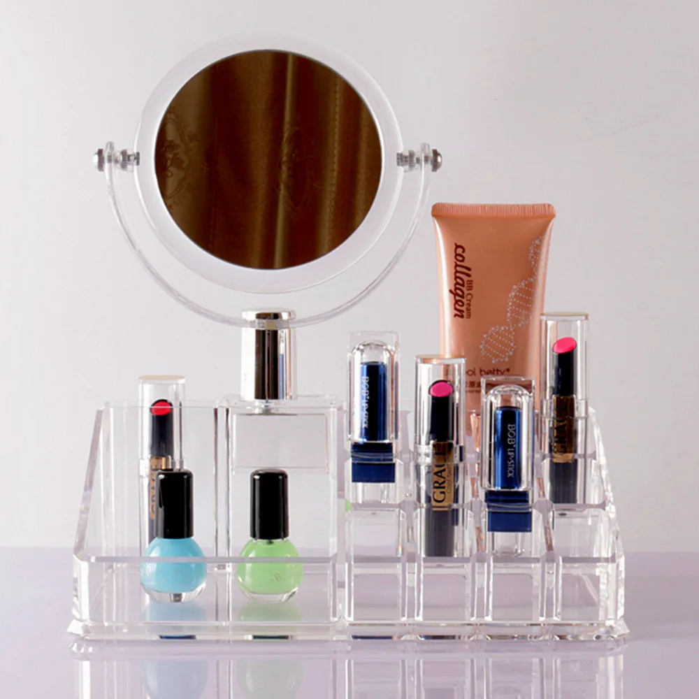 Прозрачный акриловый Многофункциональный косметический Органайзер для макияжа