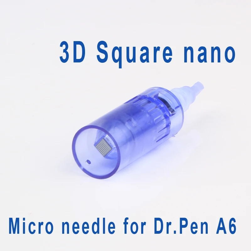 100 штук 3D/5D нано байонетные картриджи для Dr. pen A6 Антивозрастные микро иглы