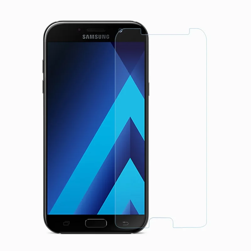 SM-A720 Tempered glass 9 H для samsung Galaxy A7 2017 Экран Protect Защитная ультратонкие пленки A720 A720F 5 7