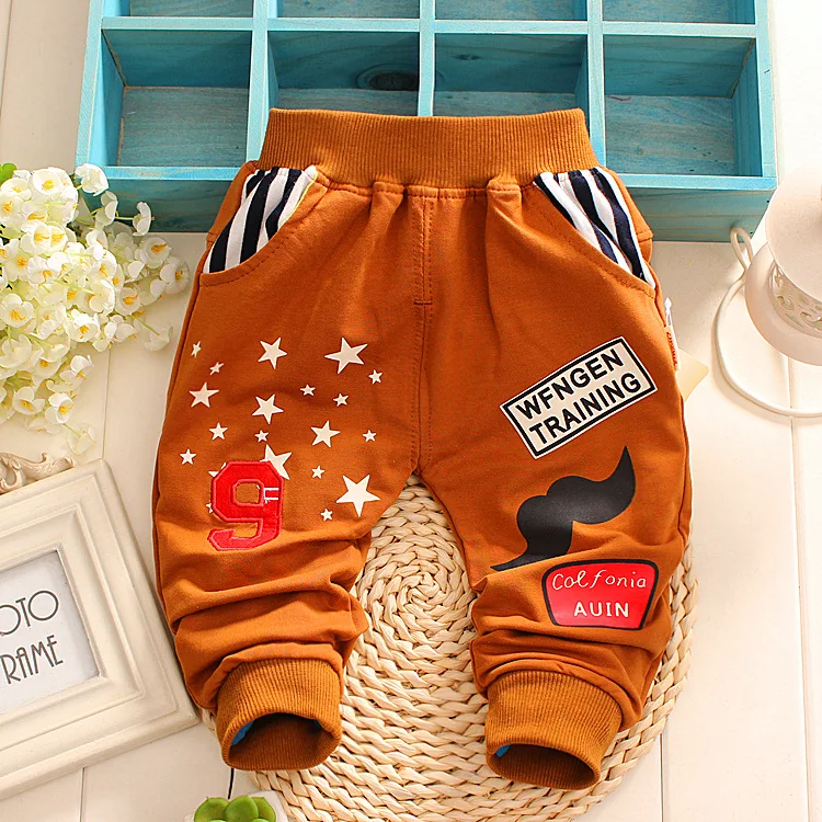 2016 New Spring&ampAutumn High quality cotton 1 piece baby pants 0-3 years boy |