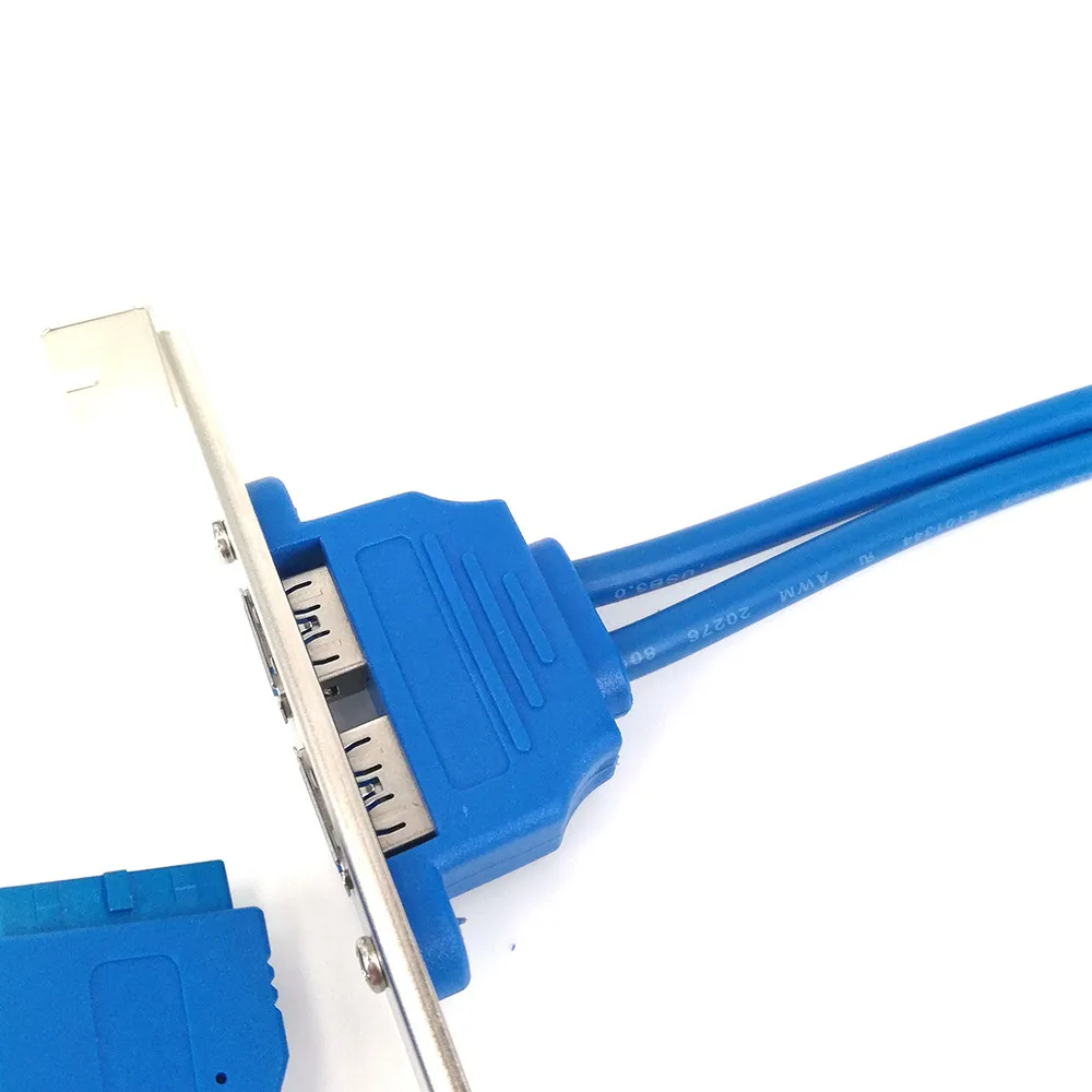 USB 3 0 обратно Панель скользящая Скоба для 20 контактный разъем кабель Горячая