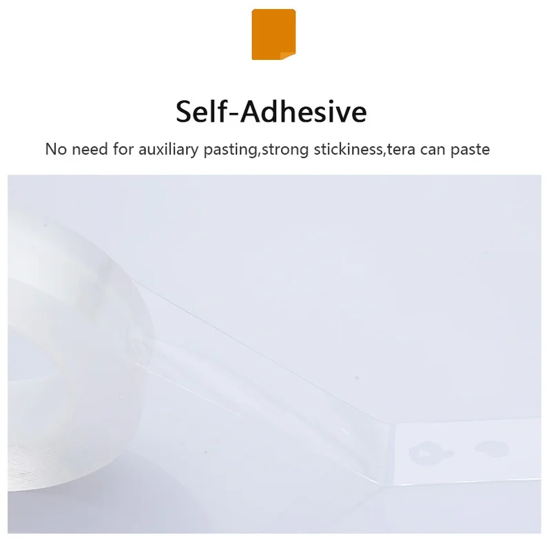 Водостойкая самоклеящаяся акриловая лента для мытья туалета в ванной