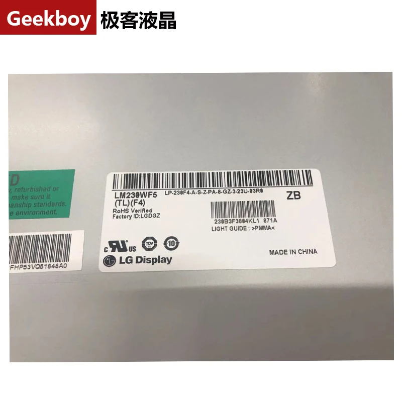 100% оригинальный новый телефон LM230WF5-TLF1 F4 D1 LM230WF3-SLQ1 Q4 LTM230HT10 12 &quotэкран все в одном |