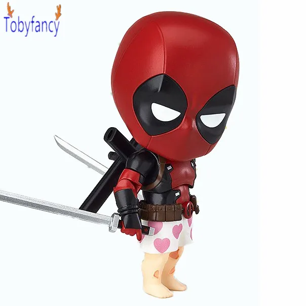 Дэдпул Nendoroid Уэйд Уинстон 100 мм ПВХ фигурку orechan Editio аниме дэдпул X-Men Коллекция