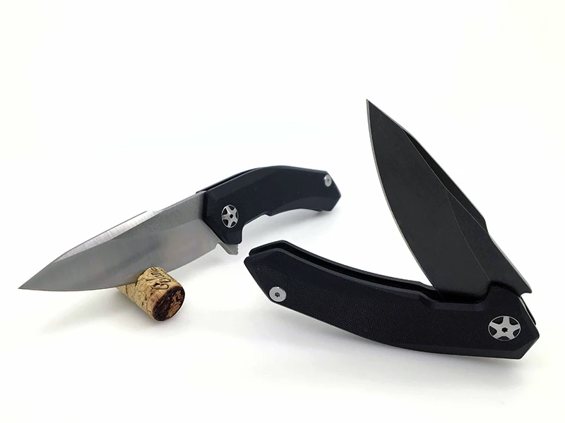 BGT ZT0095 складной карманный нож 7CR13MOV лезвие G10 + стальная ручка тактические ножи для