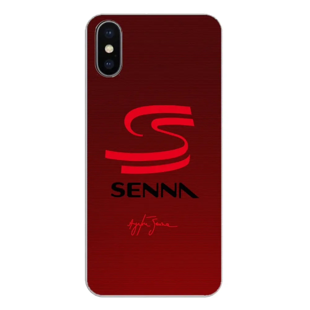 Для Nokia 2 3 5 6 8 9 230 3310 1 7 Plus Айртон Сенна гоночный логотип Art силиконовый чехол для