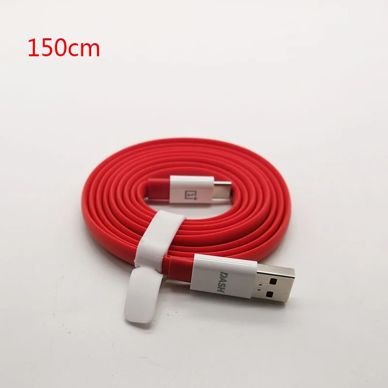 150cm 100 см/150 см oneplus 6 t 6 5t 5 3t 3 плоский зарядный кабель 5 V/4A USB type c one plus 7 6 t шнур для быстрой зарядки и синхронизации данных - Цвет: 150cm