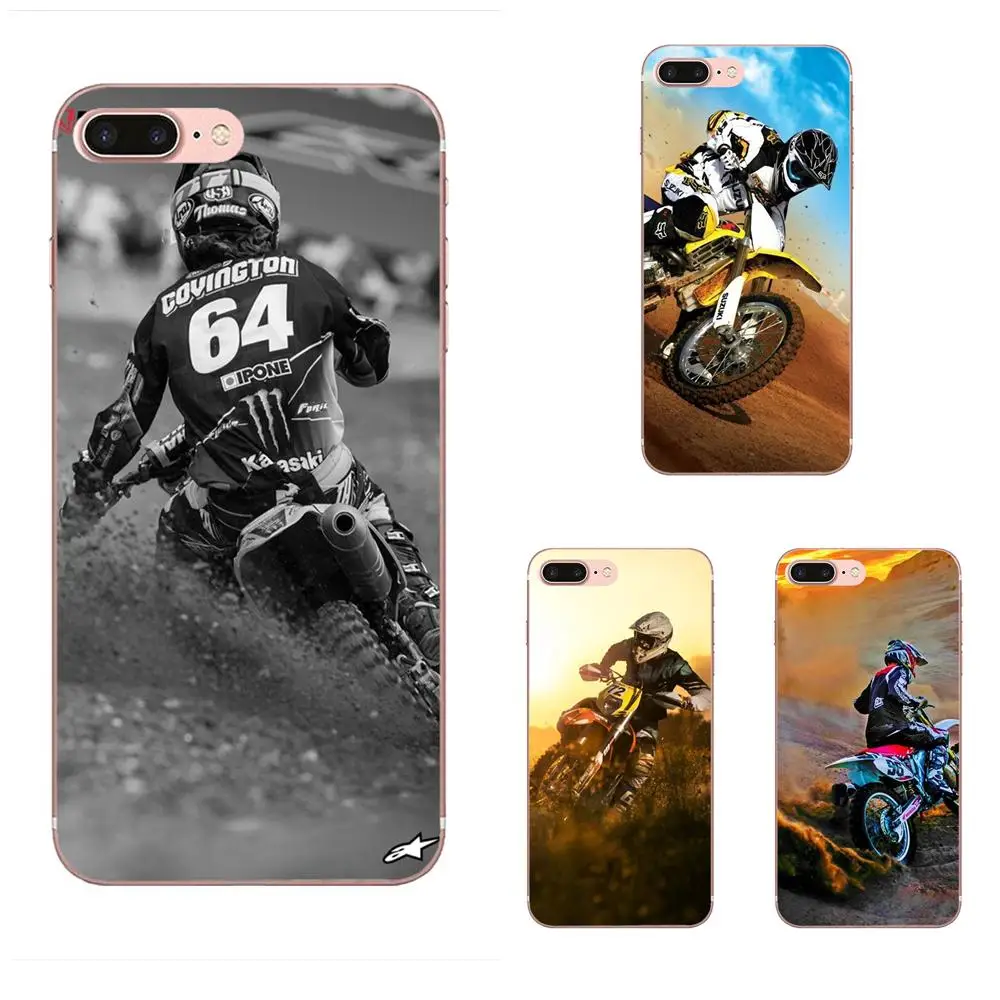 Мягкий чехол для Apple iPhone 4 4S 5 5C 5S SE 6 6S 7 8 Plus X XS Max XR Motocross Camo|Чехлы-накладки| |