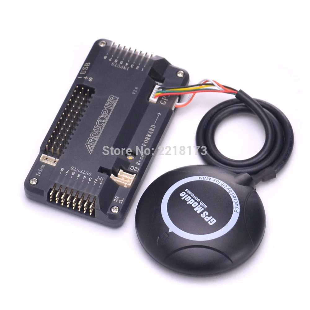 APM2.8 APM 2 8 плата контроллера полета боковой штырь/прямой штырь встроенный компас