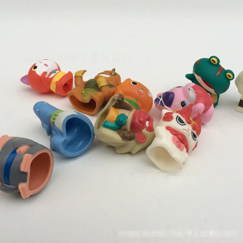 Горячая 50 шт./лот 4.5 СМ Youkai Часы Японии Аниме Yokai Мини Фигурку. фигурки Лучший