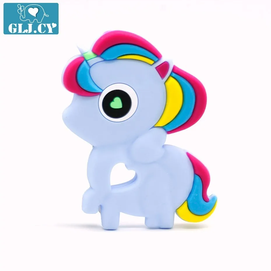 5pcs Light Blue 4 цвета, 5 шт., Детские Силиконовые Прорезыватели, BPA, Прорезыватель для зубов, детское кольцо, прорезыватель, силиконовые бусины для самостоятельной сборки, цепочка, соска, клипса - Цвет: 5pcs Light Blue