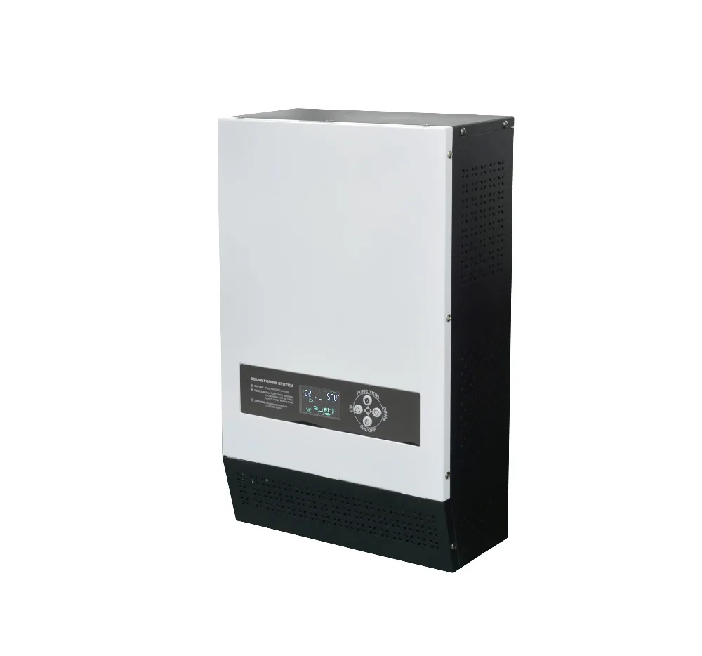 Гибридный инвертор 5KVA 5000VA 4000W Чистая синусоида Инвертор с MPPT Солнечное зарядное устройство