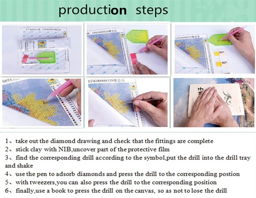 Landscape Full Diamond Mosaic Christmas house Round Rhinestone Painting Cross Stitch kits Embroidery Patterns | Дом и сад