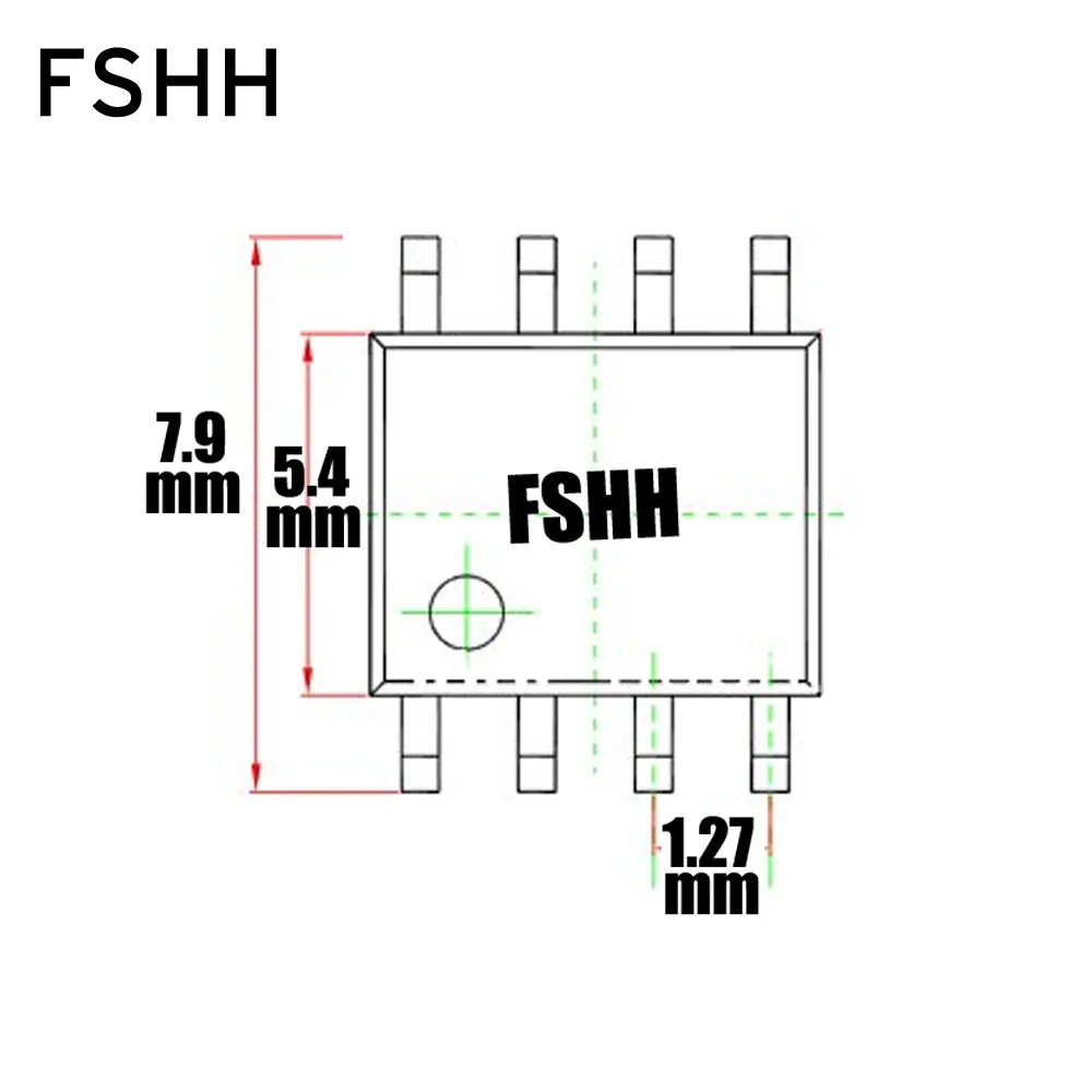 SA605B Xeltek,  SOIC8 SOP8-DIP8/SPI FLASH  ,   (OTS-20-1.27-01)