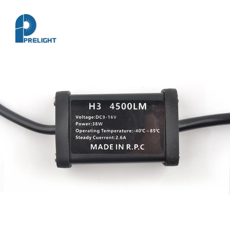 Предварительный светильник T3 H3 автомобильный головной светодиодный налобный